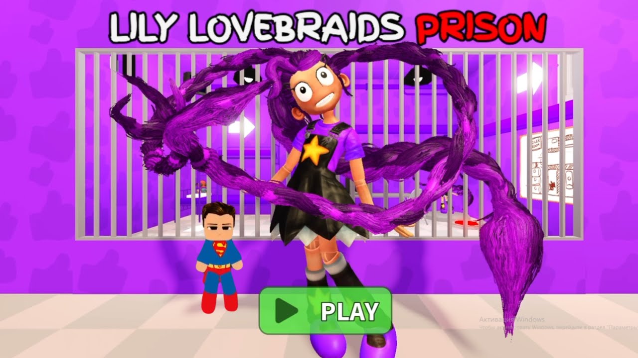 🎀💜 LILY LOVEBRAIDS PRISON RUN OBBY 🔓✨ | Roblox Gameplay
