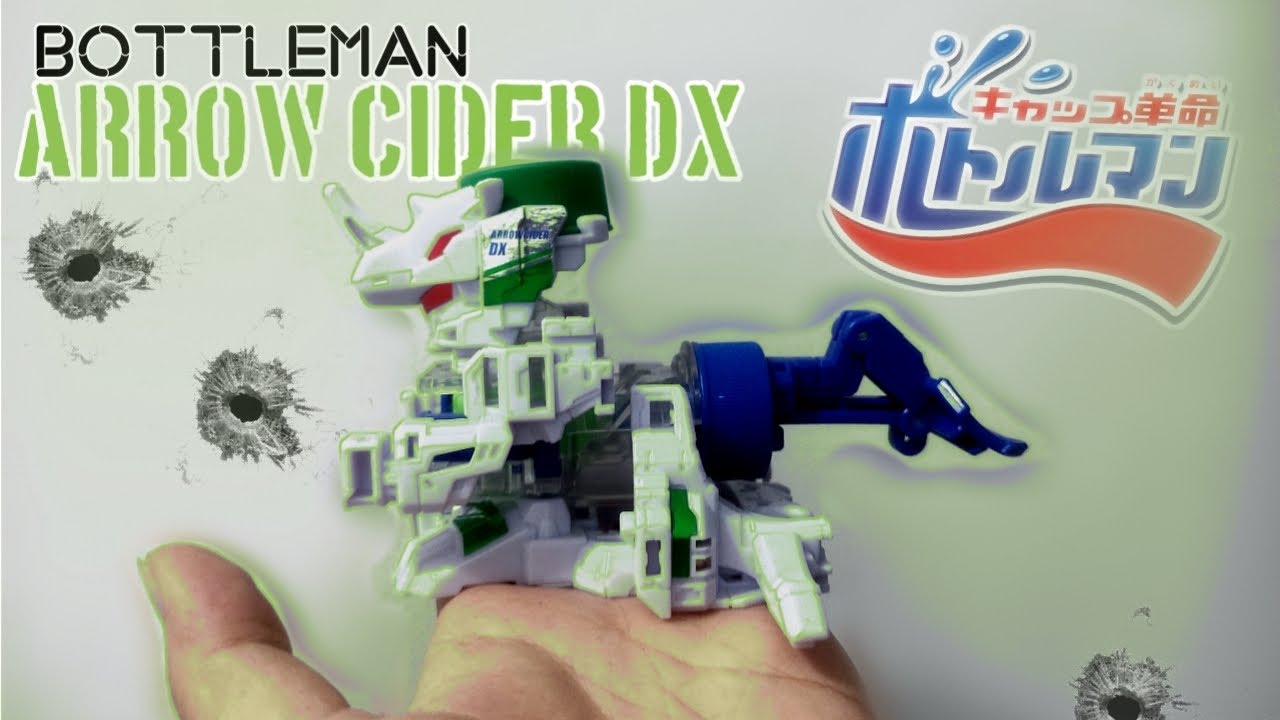 Pertama kali unboxing Bottleman Arrow Cider Dx Custom / main pake sampah / buka langsung buat combo