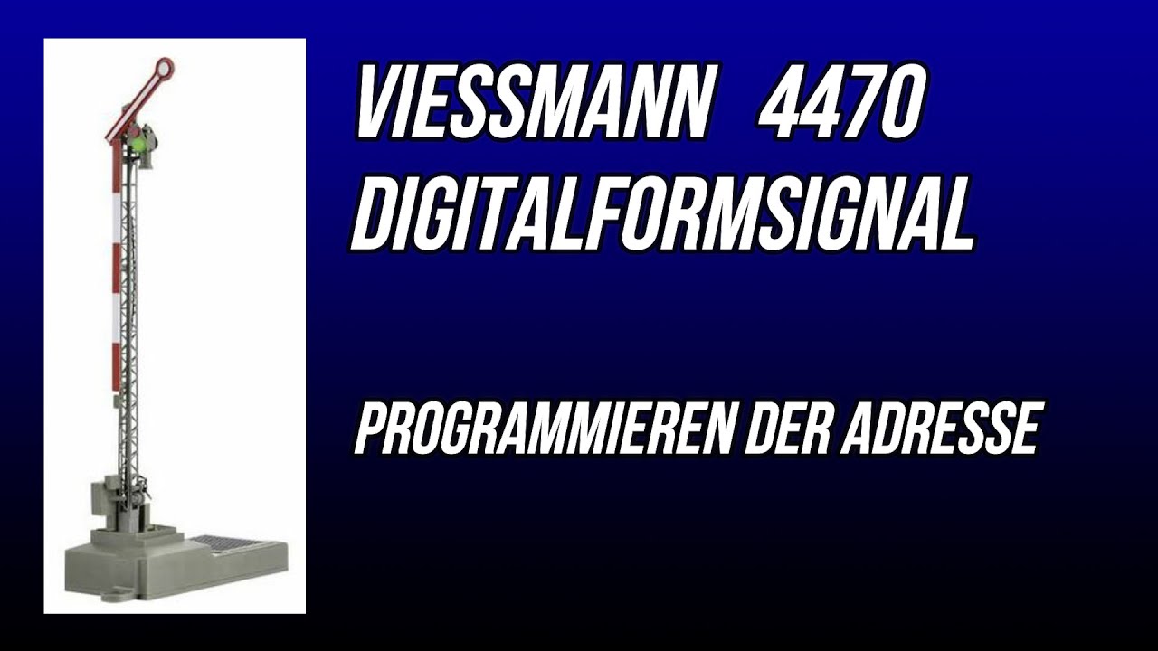 Viessmann Digital Signal 4470 Programmierung Adresse
