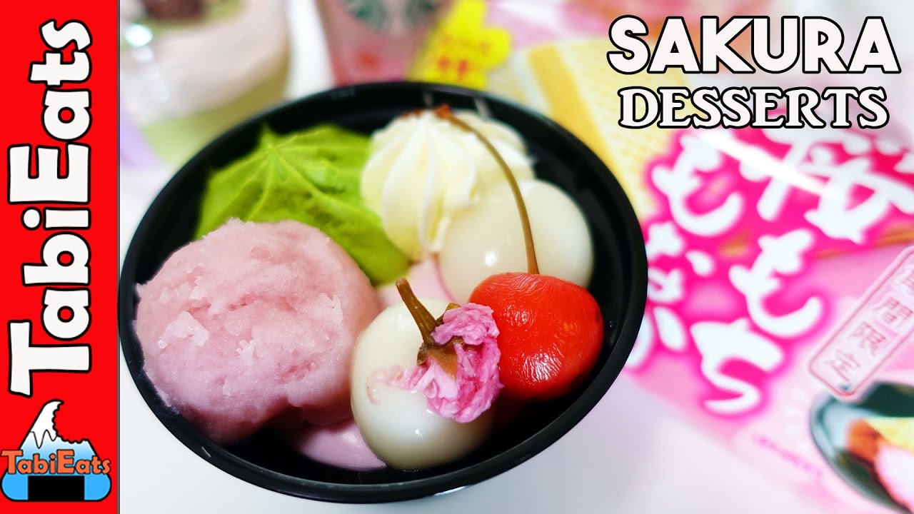 EPIC Sakura-themed Desserts TASTE TEST (Japanese Convenience Stores)