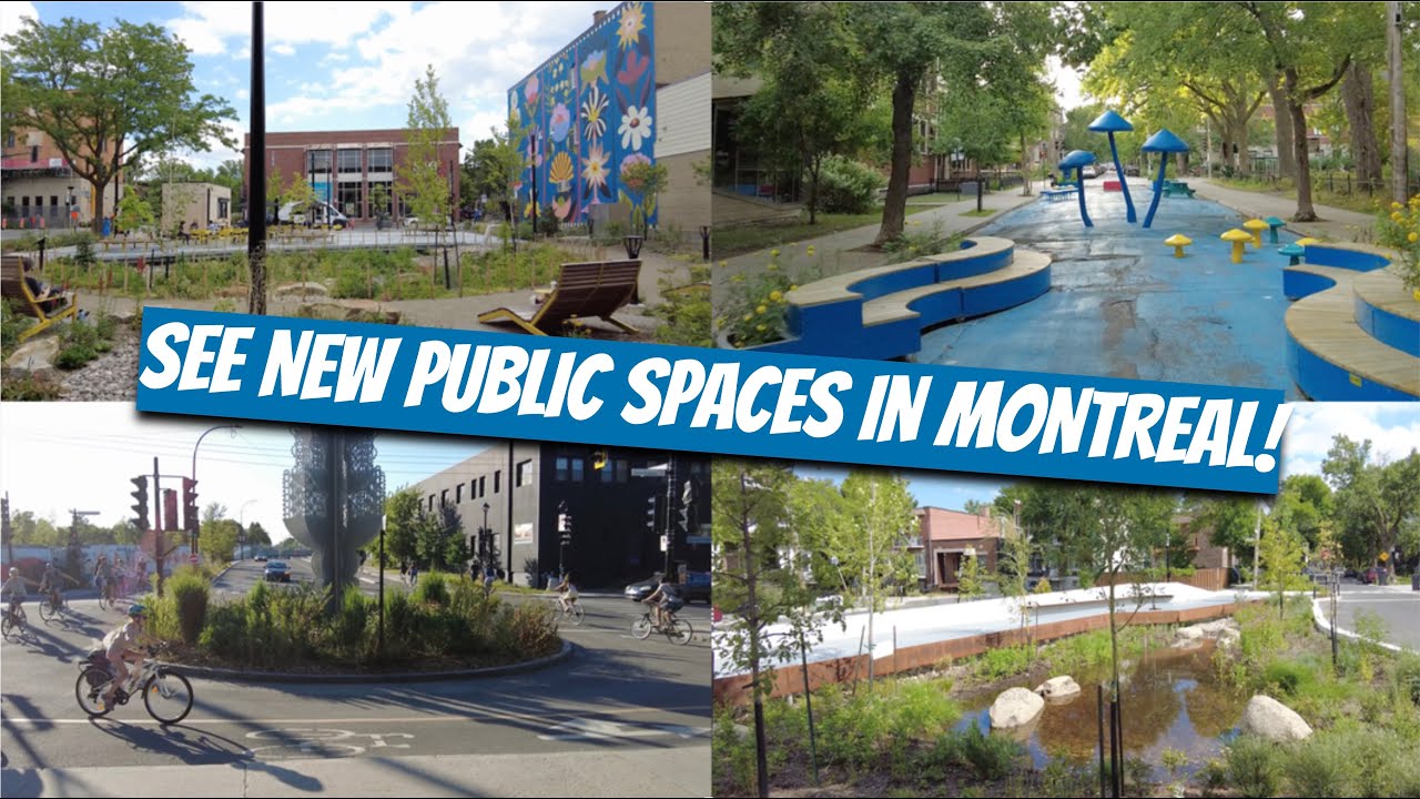 Daylighting, Bioswales, Public Plazas & More: A Montreal Saunter w/Patrick from 