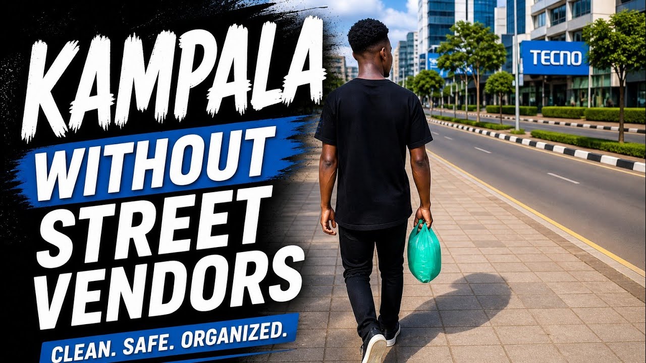 Kampala without street vendors