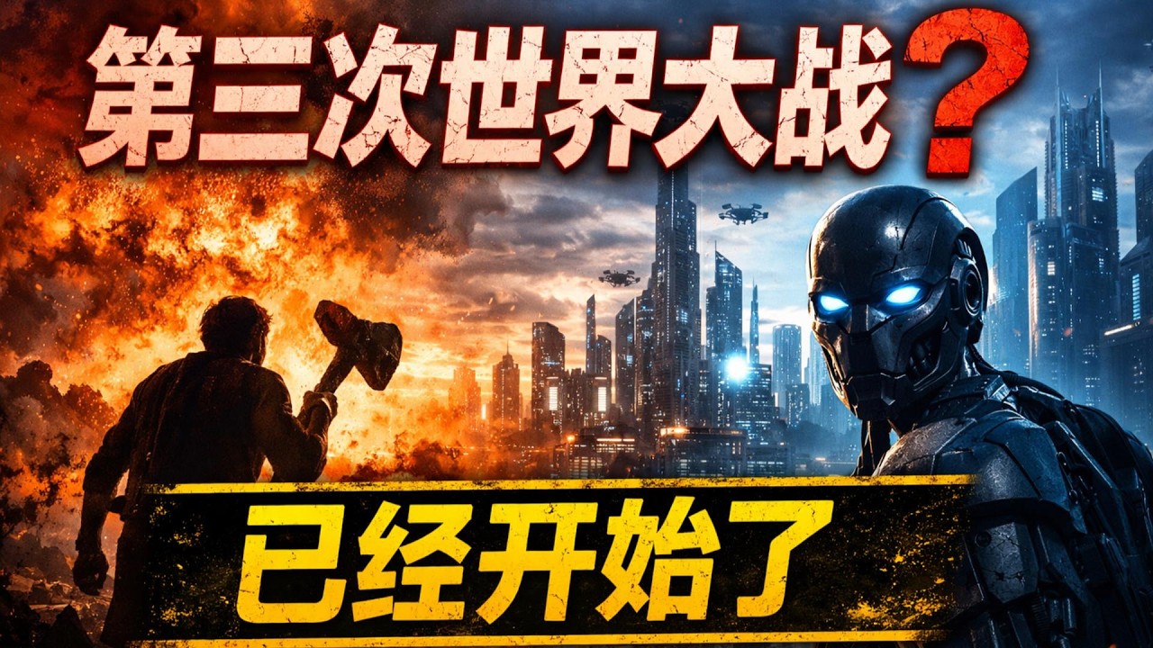 第三次世界大战，可能早就开始了#AI取代人类#人工智能#AI失业危机
