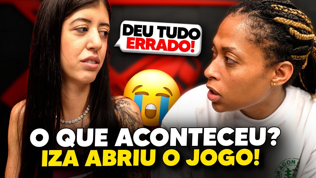 ELA FICOU ABALADA! O QUE ACONTECEU COM A IZA?