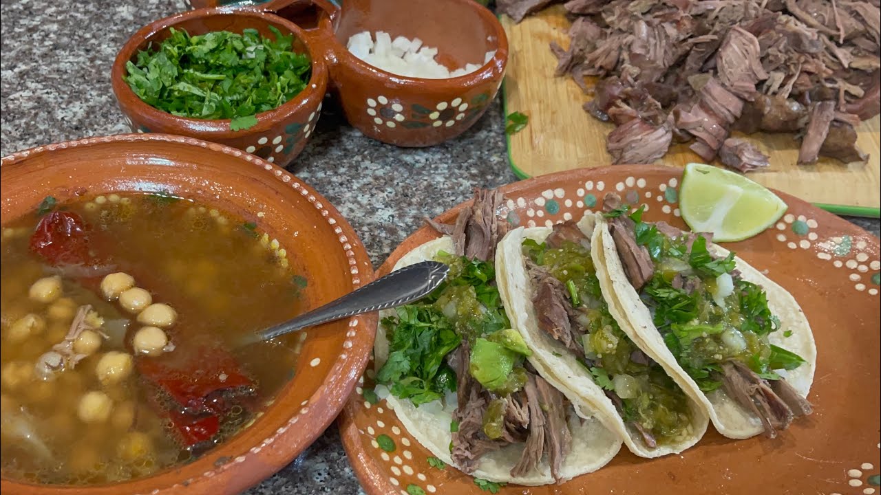 🔴RECETA de BARBACOA 🥩 de RES 🐂 estilo GUERRERO en VAPORERA perfecta para TACOS 🌮 y su CONSOMÉ 💥