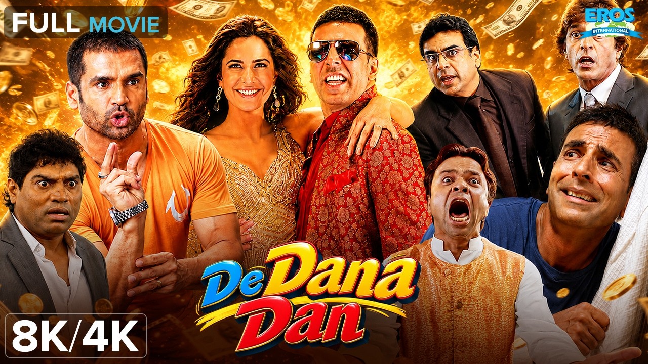 De Dana Dan (2009) | Akshay Kumar, Katrina Kaif, Suniel Shetty |Comedy |Blockbuster Full Movie 8K/4K