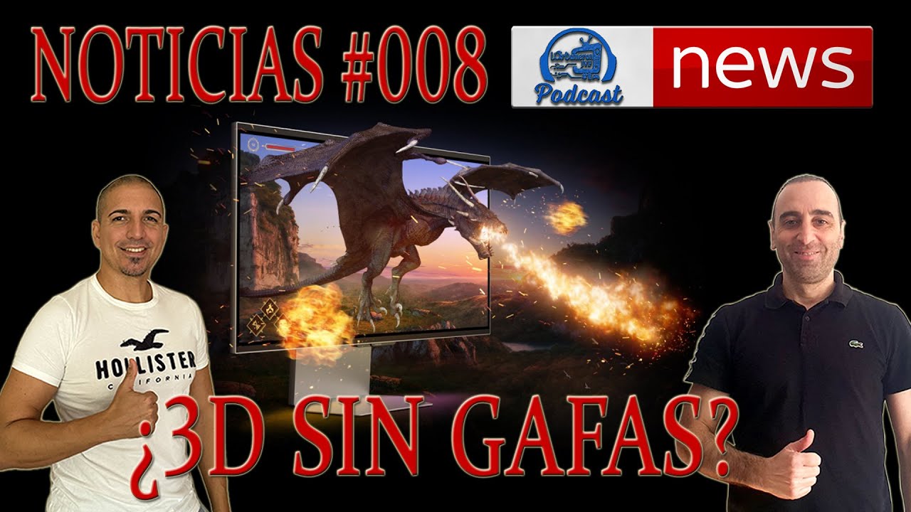 Samsung va por el 3D sin gafas | y más notis!!! | Podcast NEWS #008