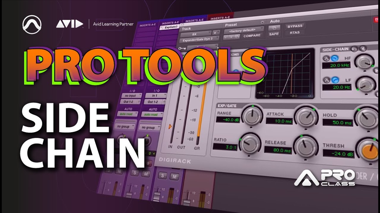 Como Configurar Side Chain no Pro Tools - ProClass Treinamentos