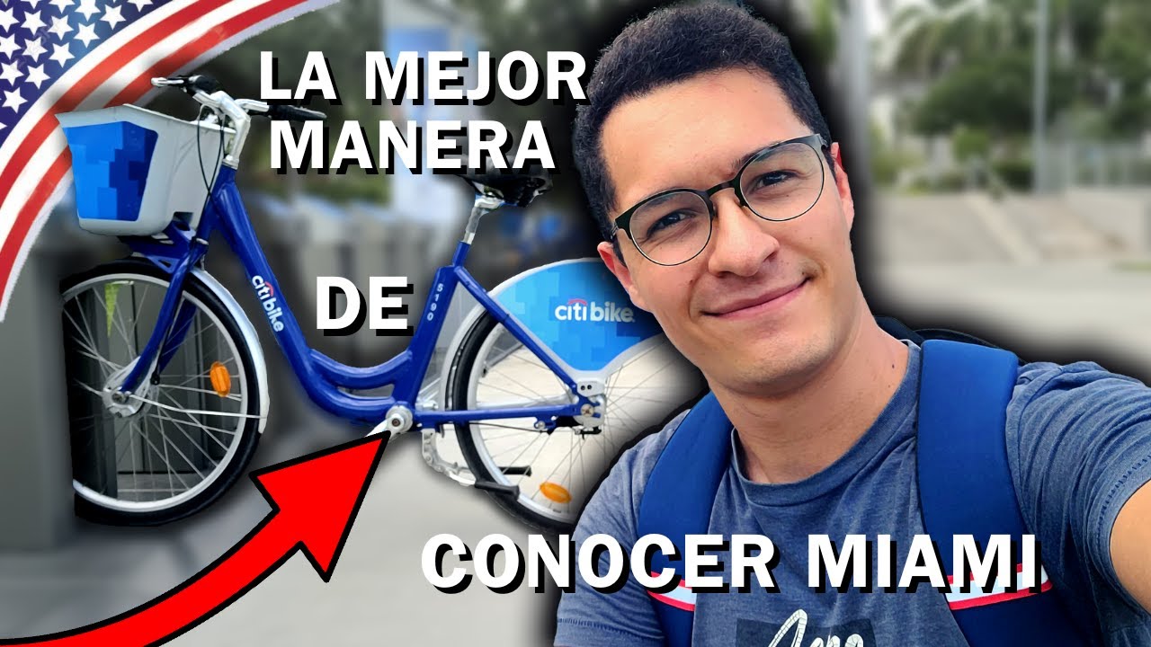 🤔 La forma más FACIL y SALUDABLE de moverte por Miami Fl. 🚴‍♂️- PT4 - (CITI BIKE)