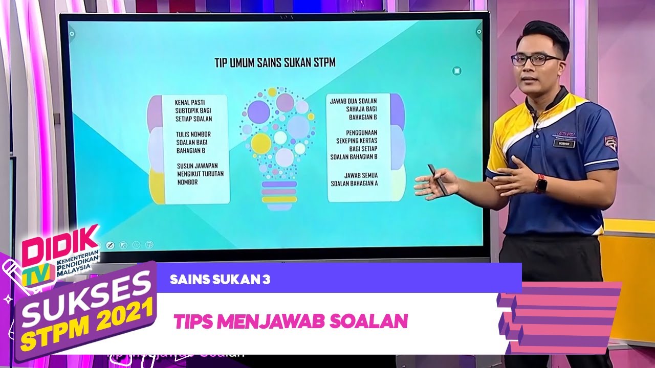 Sukses STPM (2021) | Sains Sukan 3