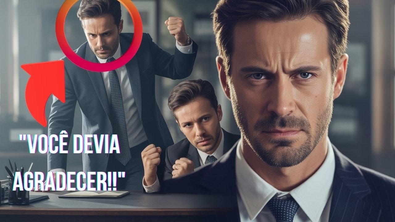 “VOCÊ devia AGRADECER por AINDA ter EMPREGO”, meu patrão disse —  