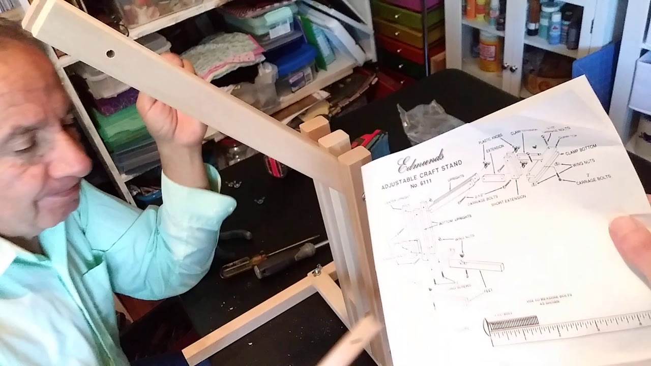 WHAT IS THE BEST ADJUSTABLE CRAFT STAND FRAME HOLDER - Frank A Edmunds Co.