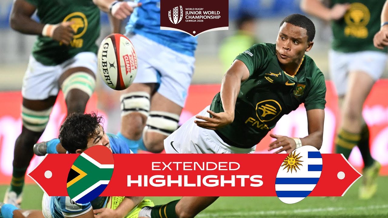 Magical 15 💪 | South Africa v Uruguay | World Rugby Junior Championship 2026 | Extended Highlights