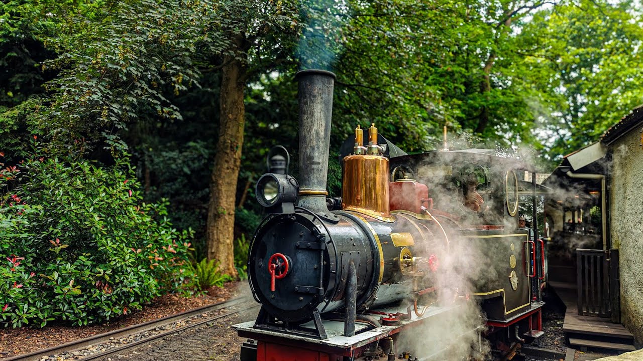 met de stoomtrein van Marenrijk naar Ruigrijk