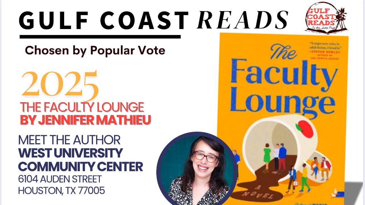 Gulf Coast Reads 2025 Author Talk with Jennifer Matthieu