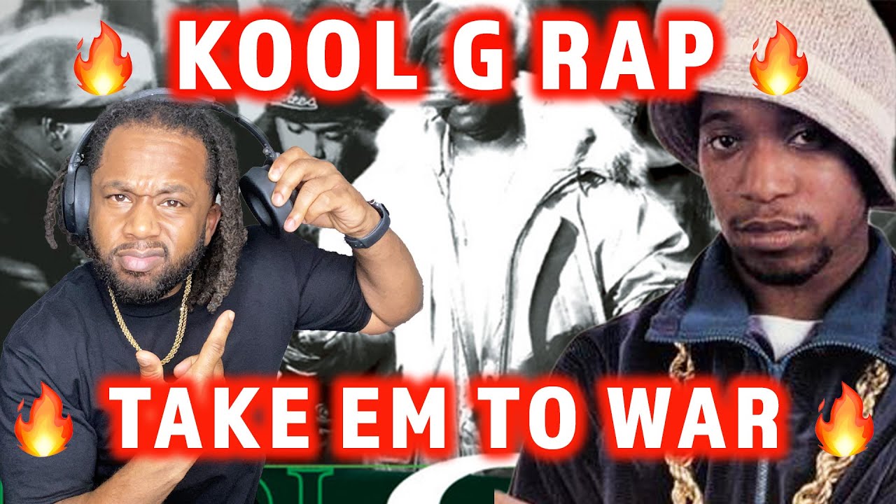 FIRST TIME HEARING Kool G Rap feat. B1 & MF Grimm - Take Em To War REACTION