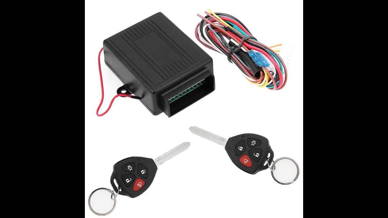 Remote Control Door Lock | Keyless Entry System Kit - UNBOXING