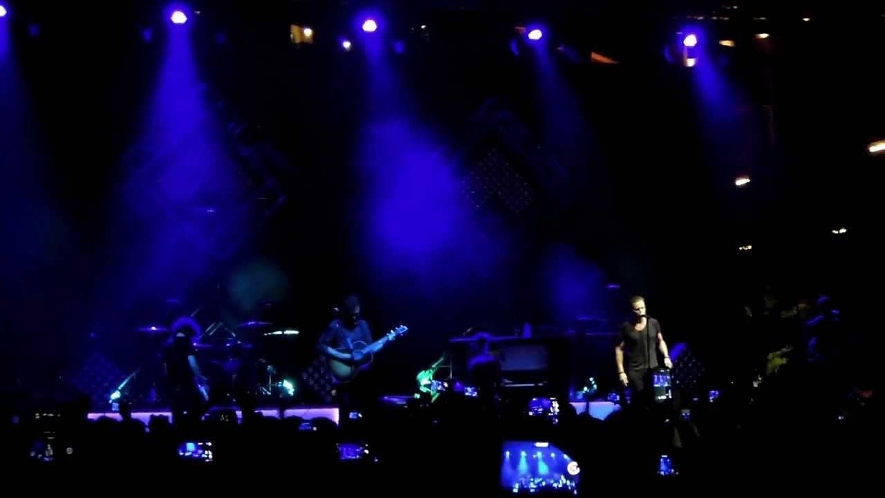 (HD) Burning Bridges - OneRepublic live at the Hard Rock Coliseum Singapore 29 Oct 2013