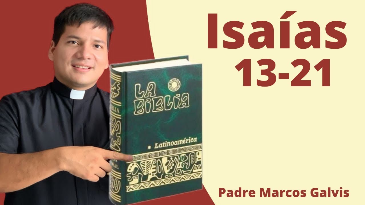 LECTURA DE BIBLIA: HOY Sabado 4 Enero 2025 - Isaias 13-21 📖 con el Padre Marcos Galvis
