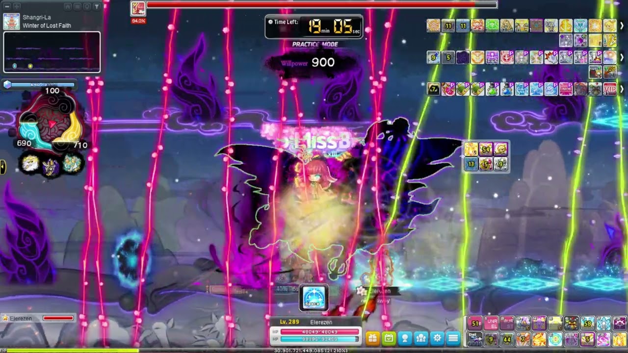 [GMS Kronos] 96.1k HEXA Bishop Normal Kaling Solo