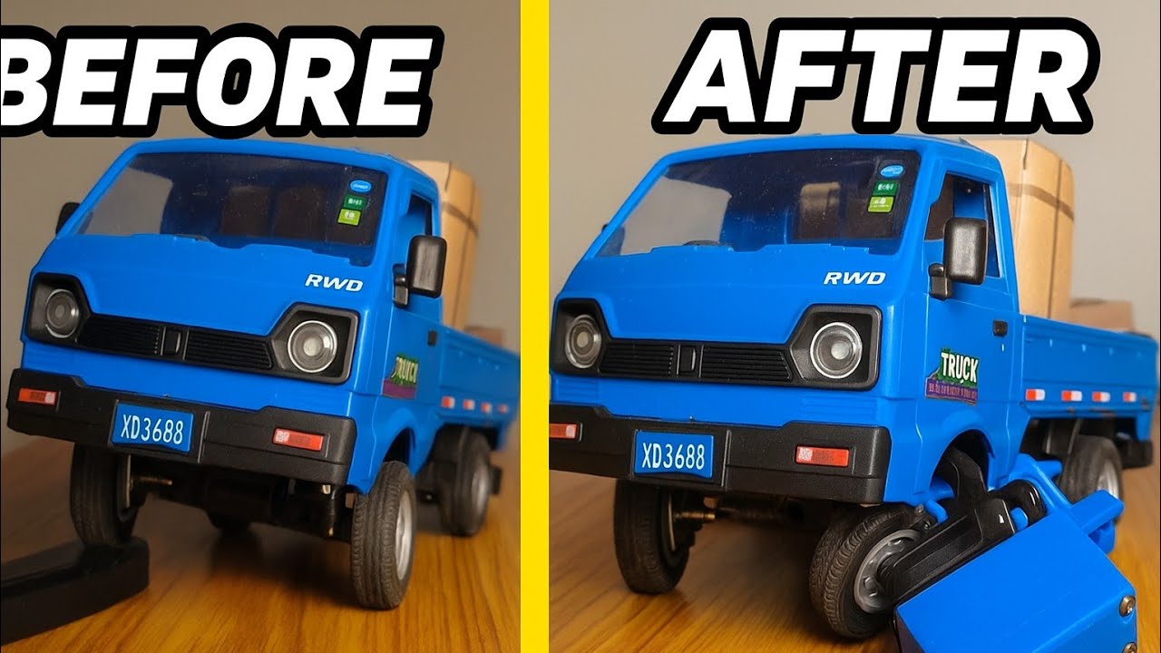 Fitting servo motor in rc truck @jameschada 