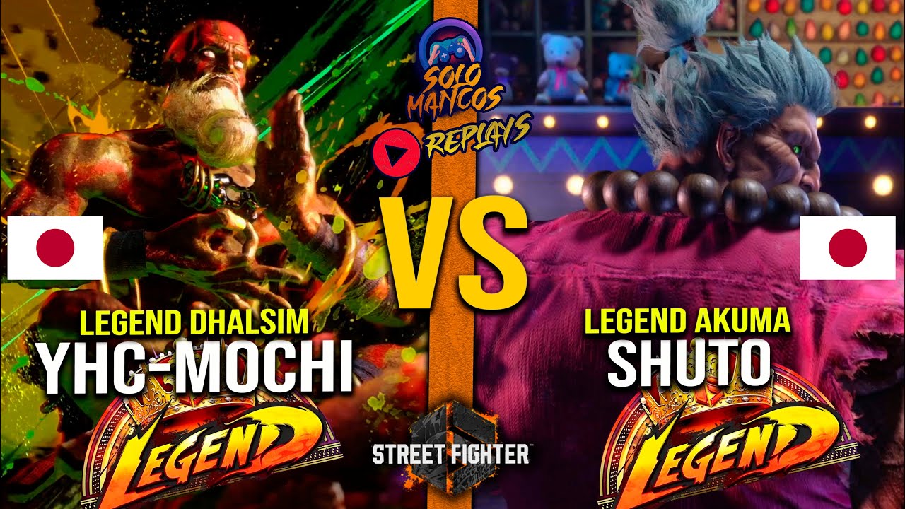SF6 ▰ YHC MOCHI LEGEND DHALSIM VS SHUTO LEGEND AKUMA ▰ High Level Gameplay Street Fighter 6