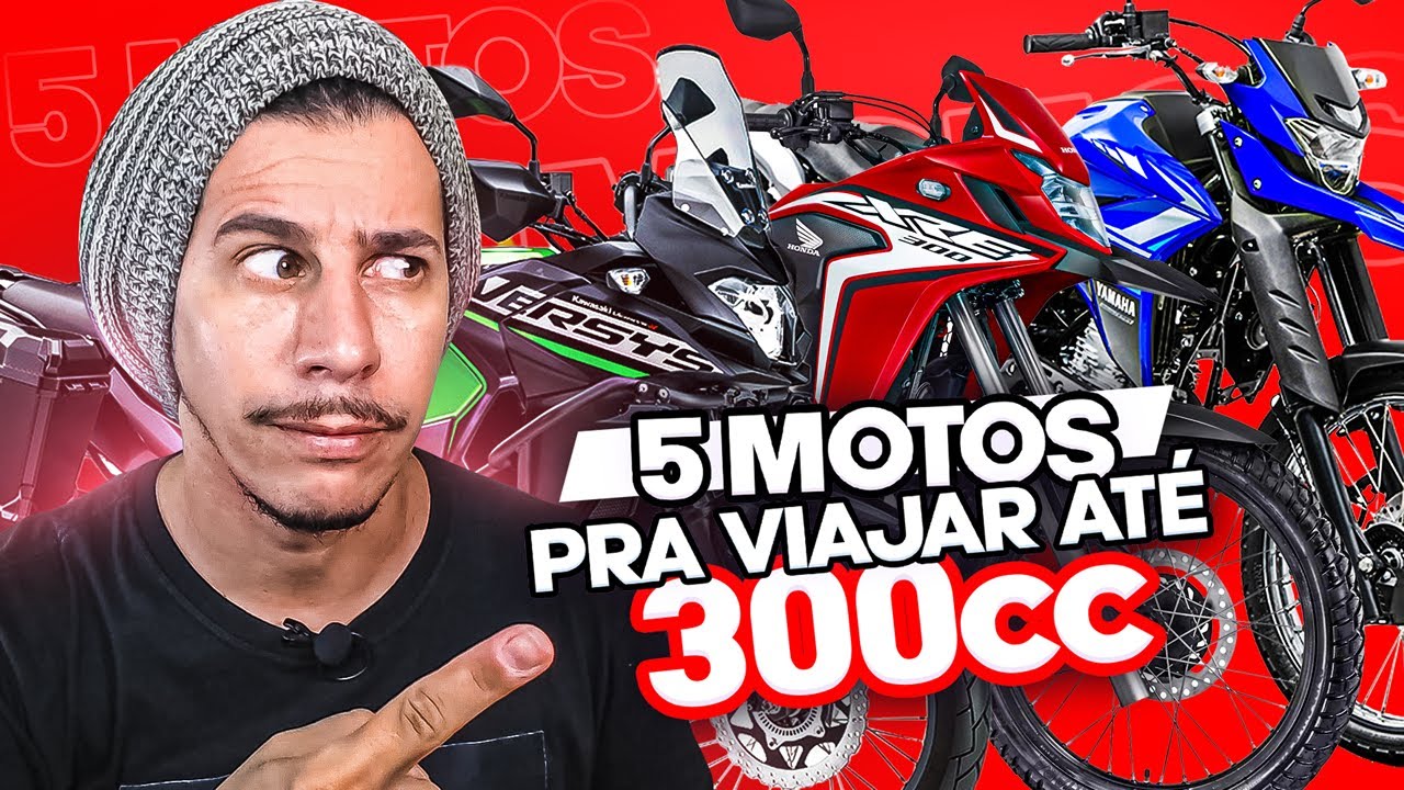 TOP 5 MOTOS PARA VIAJAR AT&Eacute; 300CC