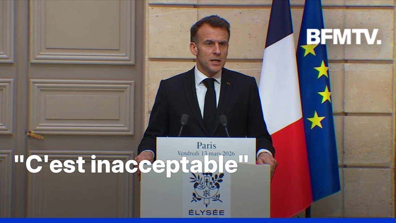 Soldat français tué en Irak, soutien à l'Ukraine...la prise de parole d'Emmanuel Macron
