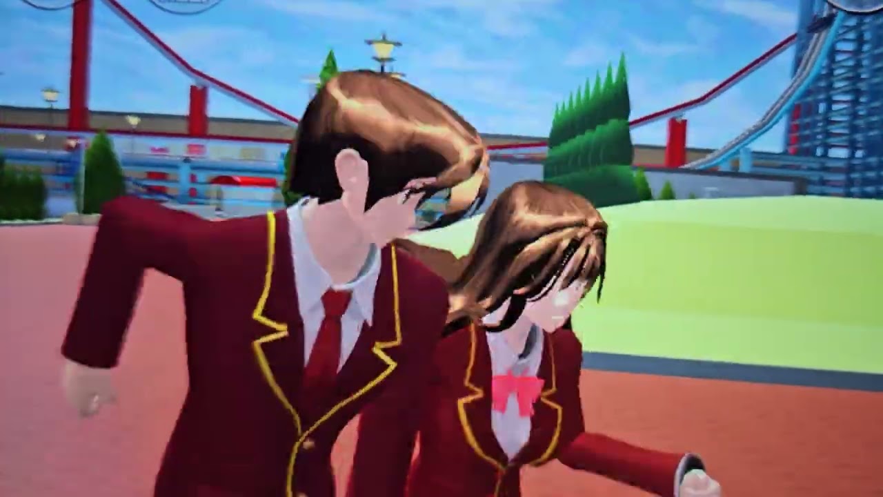 Sakura School Simulator Training a Rides Hold