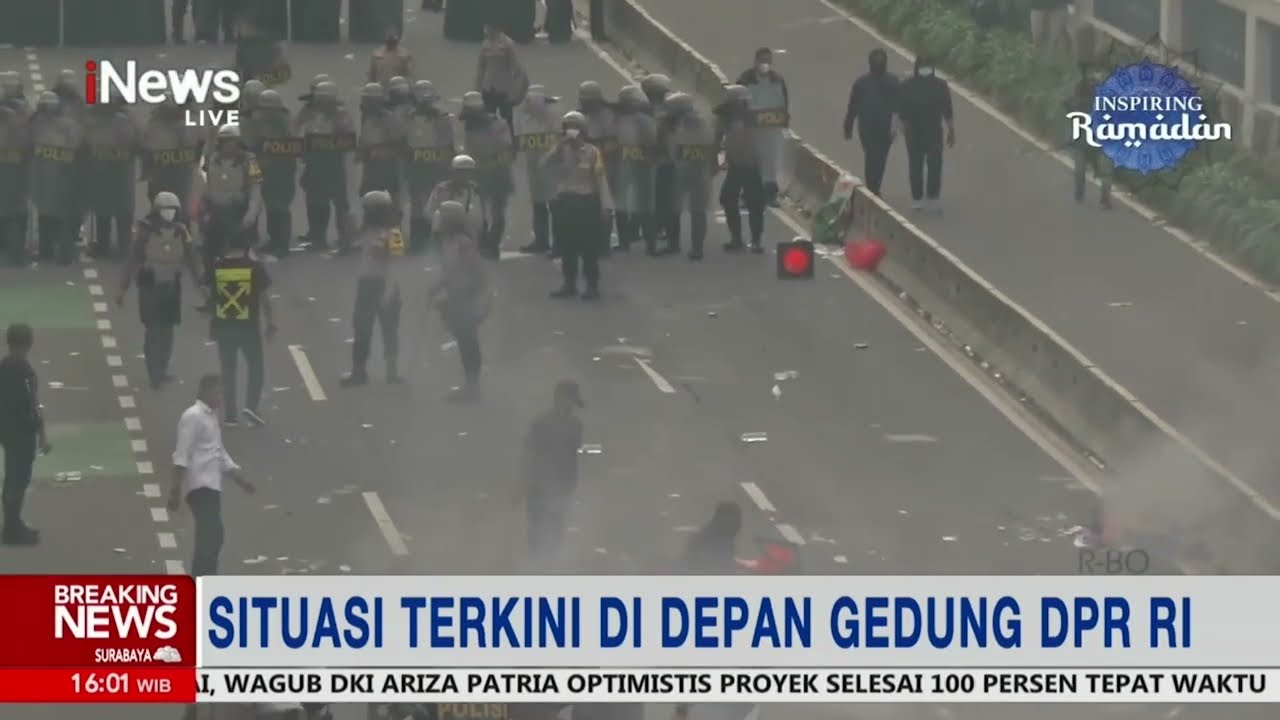 Makin Tak Kondusif, Polisi Pecah Konsentrasi Massa Peserta Demo #BreakingNews 11/04