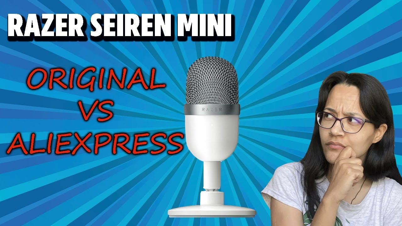 Microfone Razer Seiren Mini - Unboxing, Review e Comparações