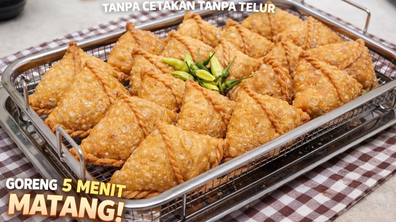 LEBIH CEPET BIKIN PASTEL PAKE CARA INI SEKALI GILAS 2 PASTEL JADI❗️KRIUK ENAK BANGET 