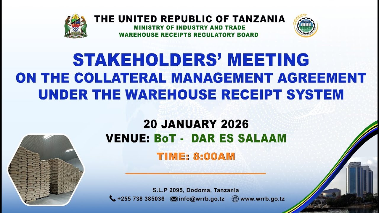 🔴#LIVE:  COLLATERAL MANAGEMENT STAKEHOLDERS’ MEETING
