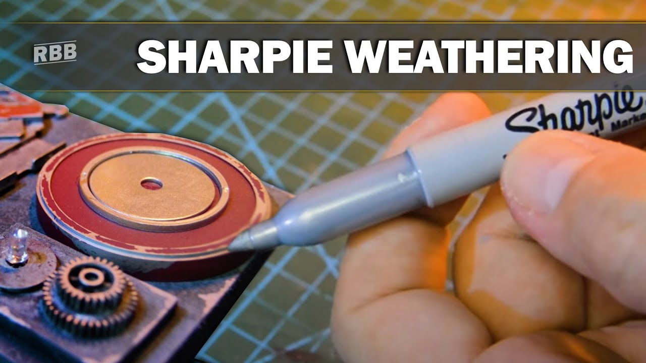 Metal Weathering Tutorial | Silver Sharpie