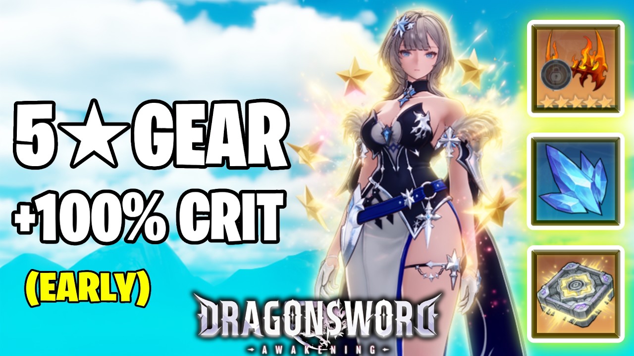 Get Best Gear AND 100% Crit Rate Early Game (Secret Dungeons) - DragonSword Awakening