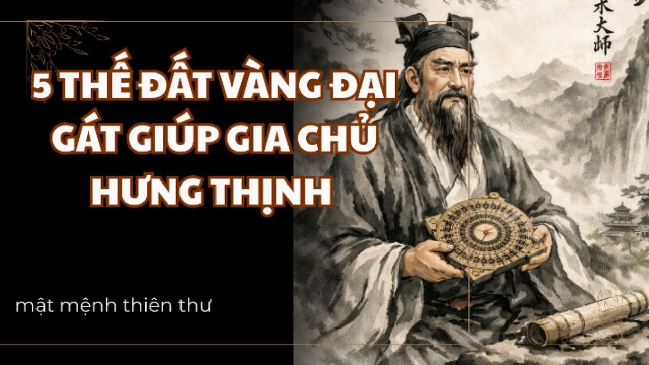 5 THẾ ĐẤT VÀNG ĐẠI CÁT GIÚP GIA CHỦ HƯNG THỊNH#matmenhthienthu #phongthuy