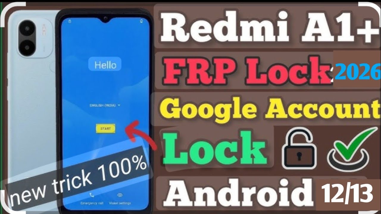 Redmi A1/A1+/A2, POCO C50 FRP Bypass 2025 | Easy Method Without PC!