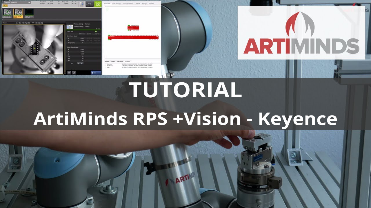 ArtiMinds RPS +Vision - Keyence Vision Tutorial