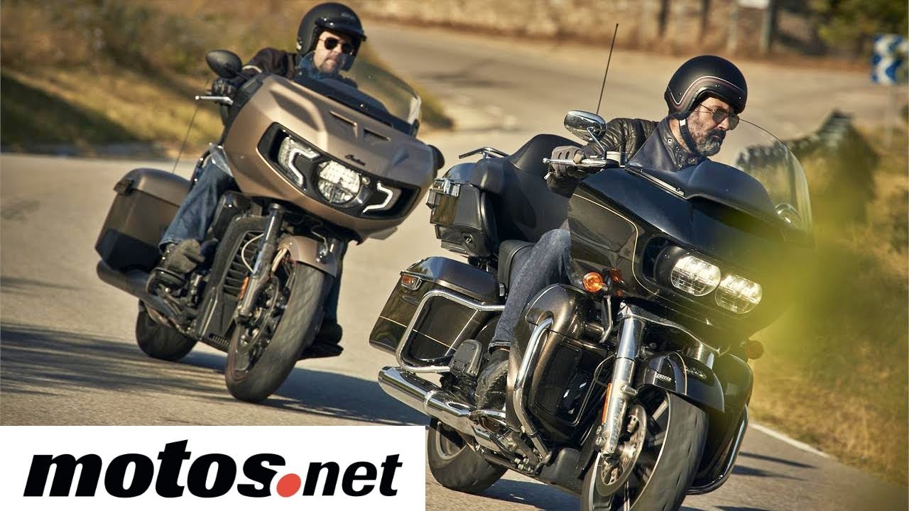 Indian Challenger Dark Horse vs Harley Davidson Road Glide Limited / Comparativo / Review en español