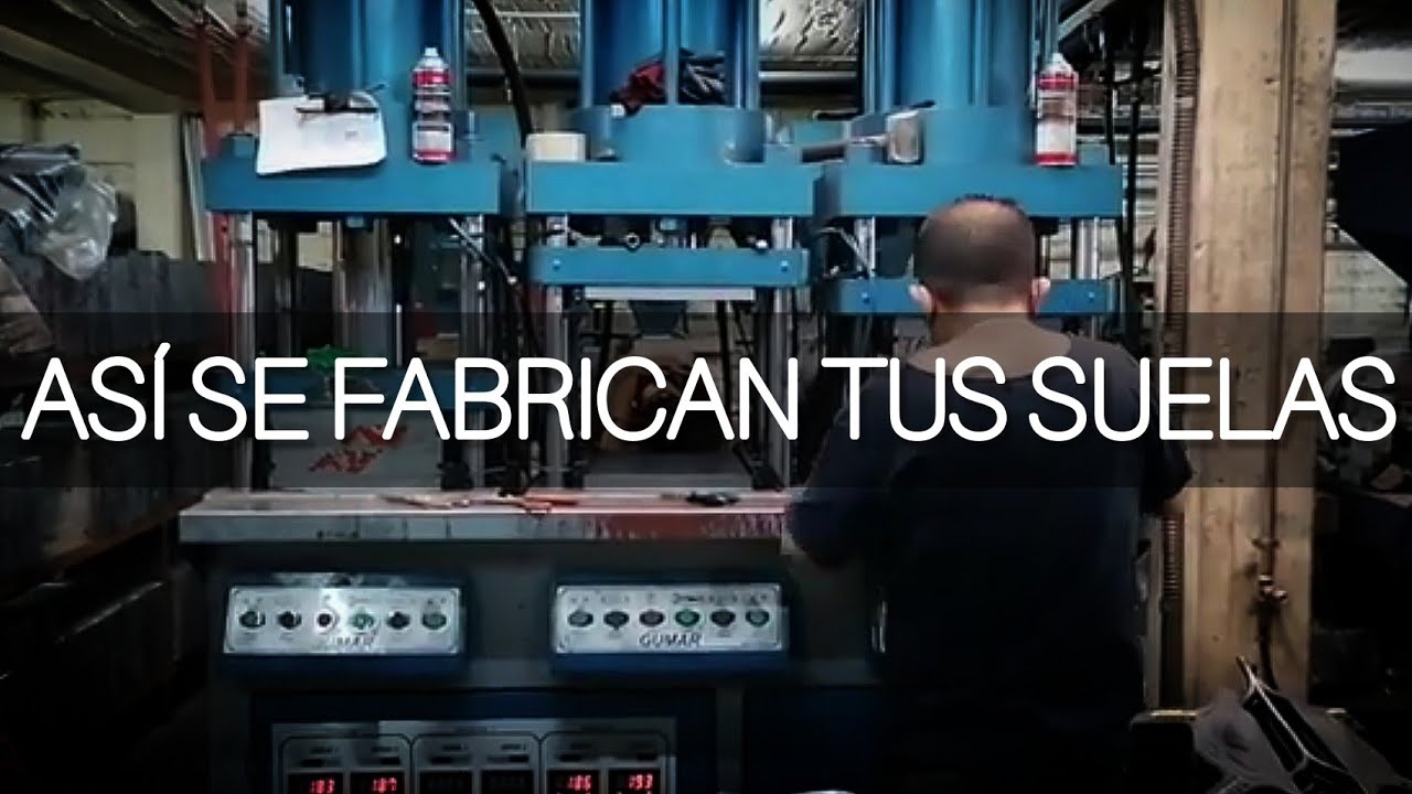 Así se fabrican las suelas de TPU, TR, PVC, TPU+Cuero, Expanso y más