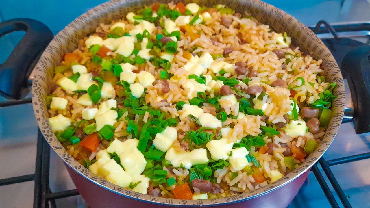 BAIÃO DE DOIS COM FEIJÃO VERDE É BEM MAIS GOSTOSO