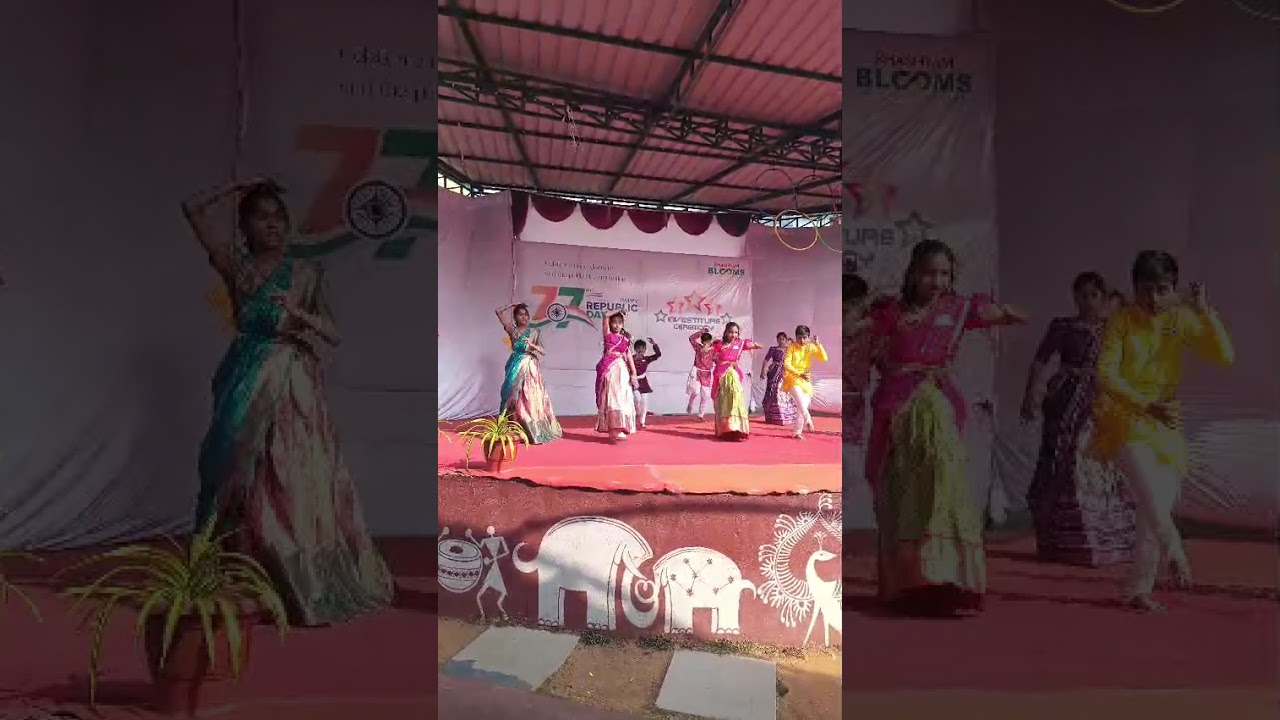 Asters Dance On Republic day