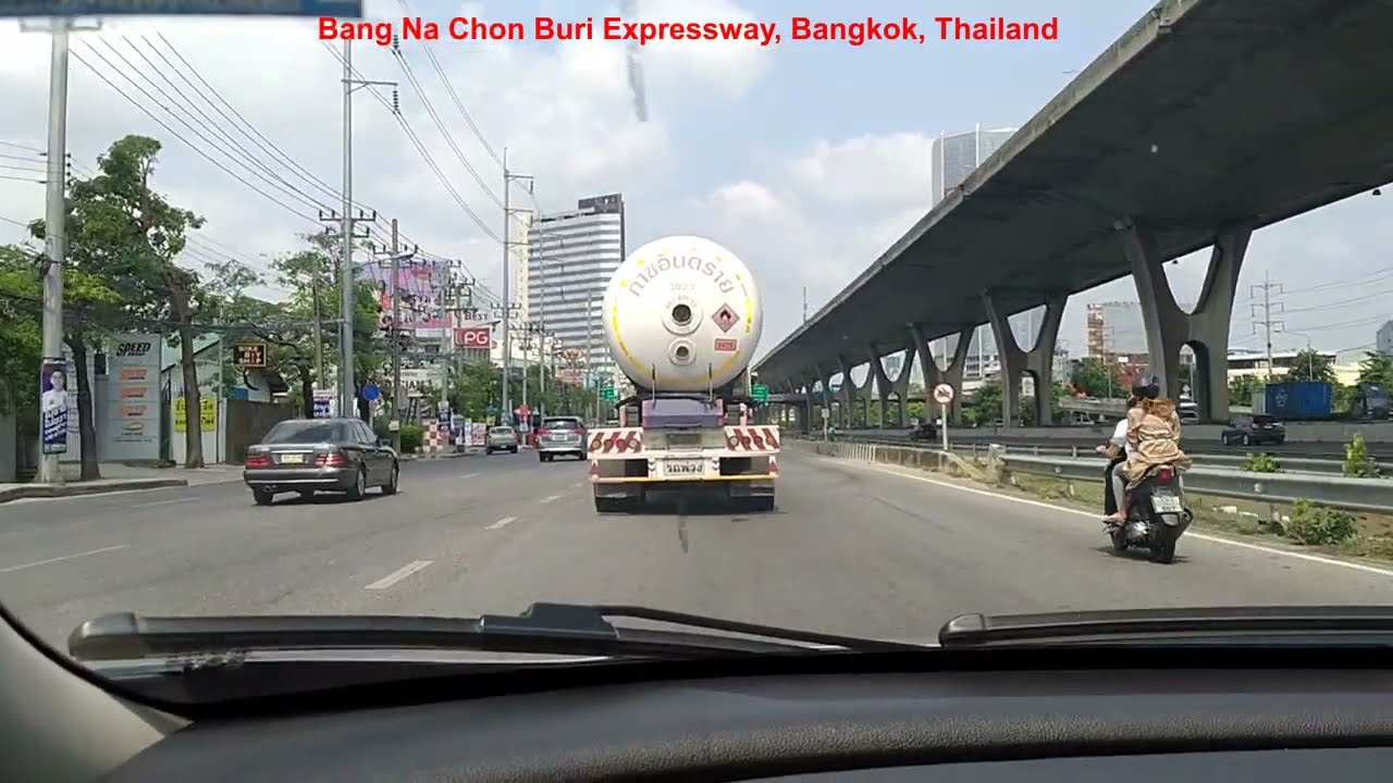 BANGKOK, THAILAND Road Trip Lasalle Suites and Residences to Suvarnabhumi Airport