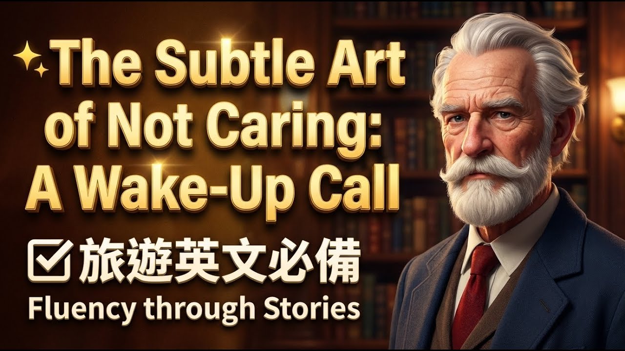 ✨ The Subtle Art of Not Caring: A Wake-Up Call
✅ 旅遊英文必備 #EmotionalIntelligence #LifeLessons #Mindset