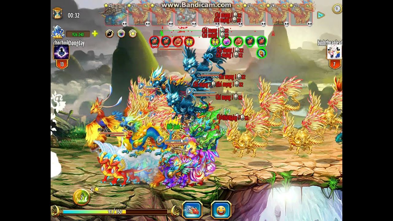 đảo rồng pvp hạng (p1)