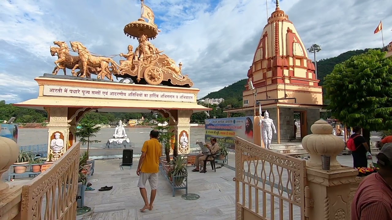 Swargashram Walking Tour |Ram Jhula To Janki Jhula in Rishikesh