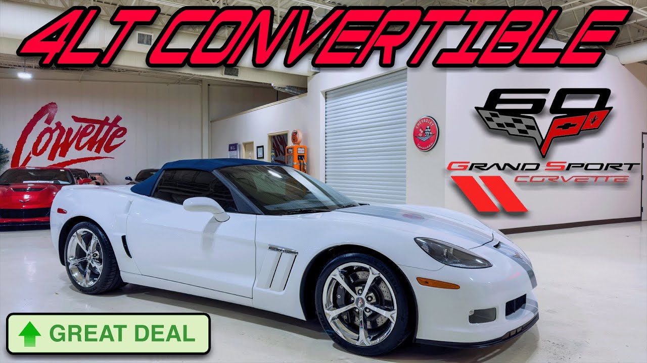Белый кабриолет C6 60-х годов 2013 года на выставке Corvette World!