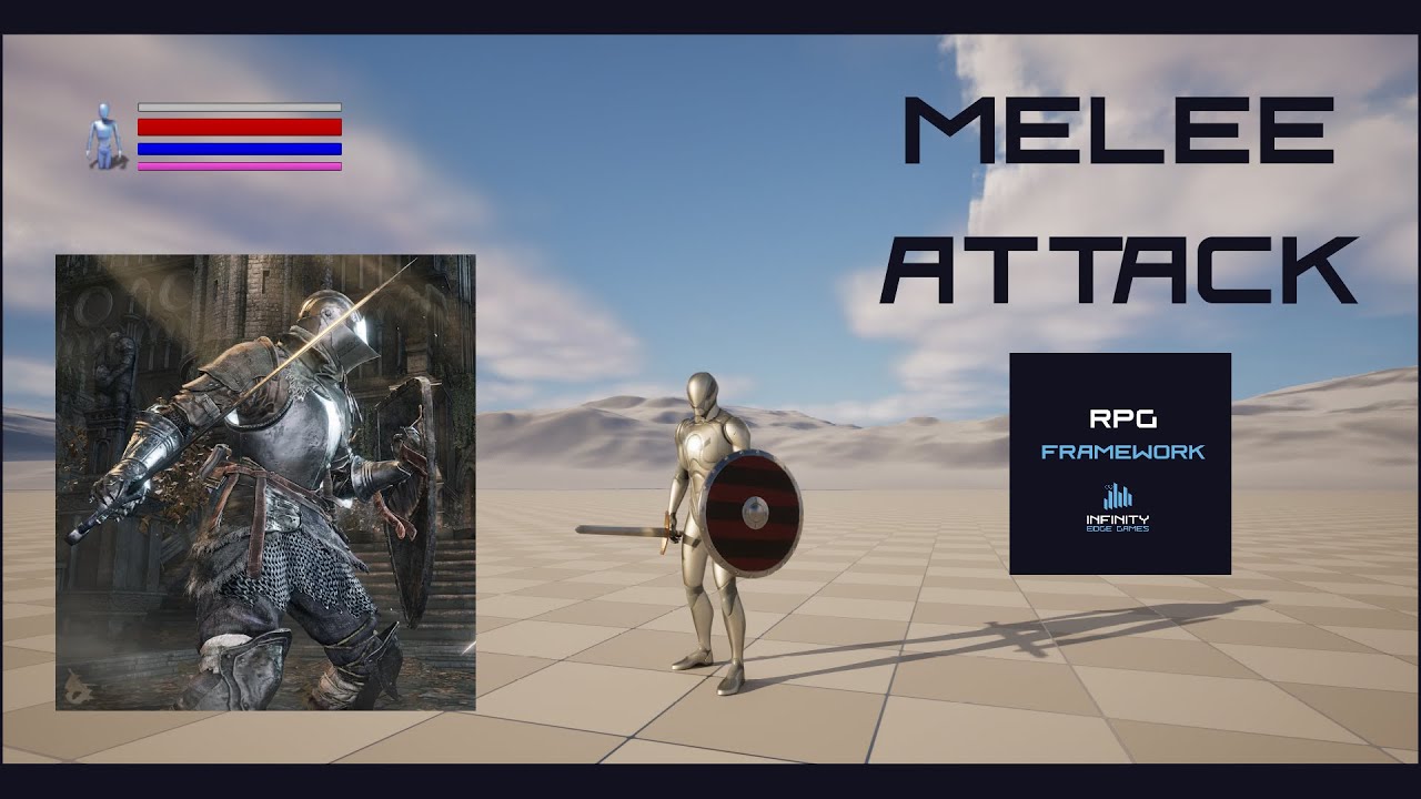 #3 Advanced Melee Combat System | Unreal Engine 5 RPG Framework