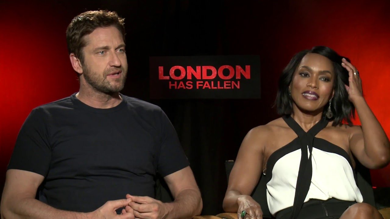 Gerard Butler / Angela Bassett have fun promoting 