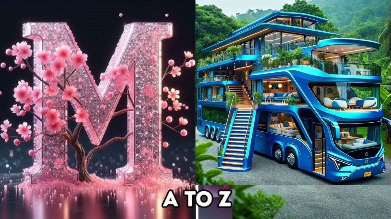 Choose Your Name First LETTER and See Your Dream Motorhome | Choosy Month